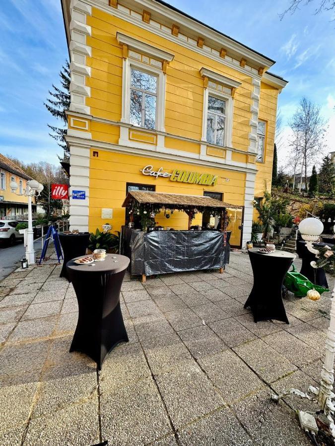 Pension Columbia Inkl. Fruehstueck Im Zentraum 巴特格莱兴贝格 外观 照片