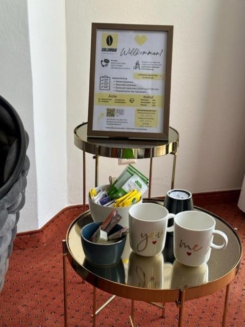 Pension Columbia Inkl. Fruehstueck Im Zentraum 巴特格莱兴贝格 外观 照片